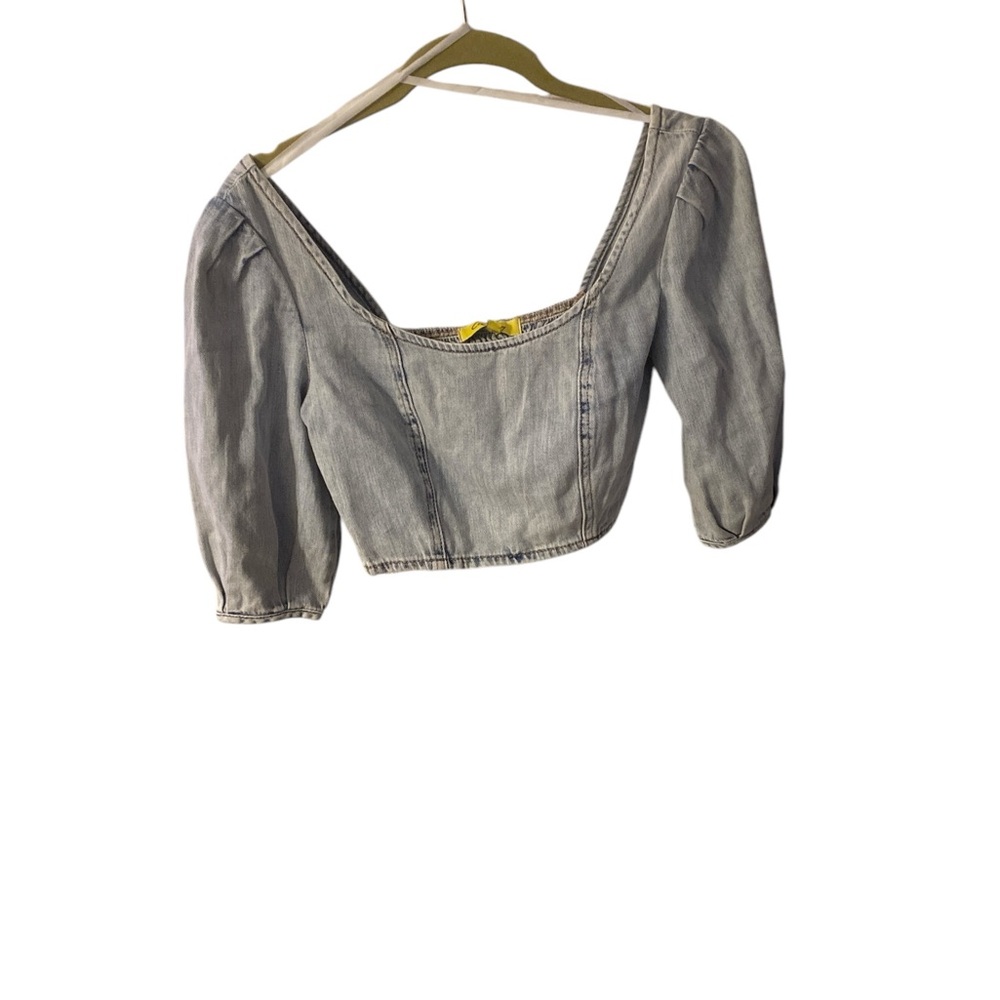 Circus/NY denim Crop Top